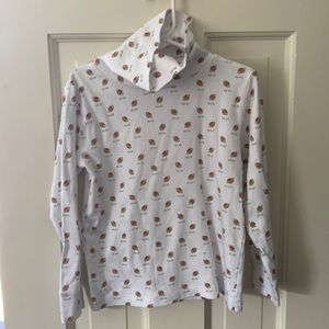 Little English Football Turtleneck